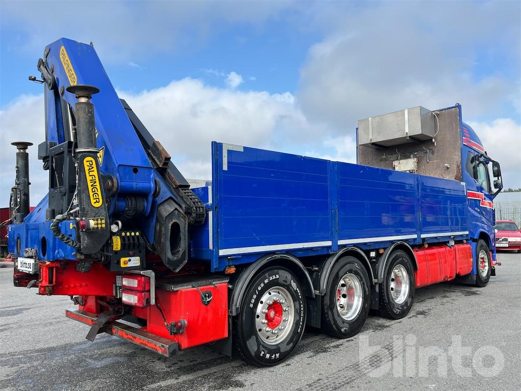 VOLVO FH 16 650 med fällbara sidor samt 4 hydrauliska utskjut - Tovornjak s kesonom, Tovornjak z dvigalom: slika 5 VOLVO FH 16 650 med fällbara sidor samt 4 hydrauliska utskjut - Tovornjak s kesonom, Tovornjak z dvigalom: slika 5