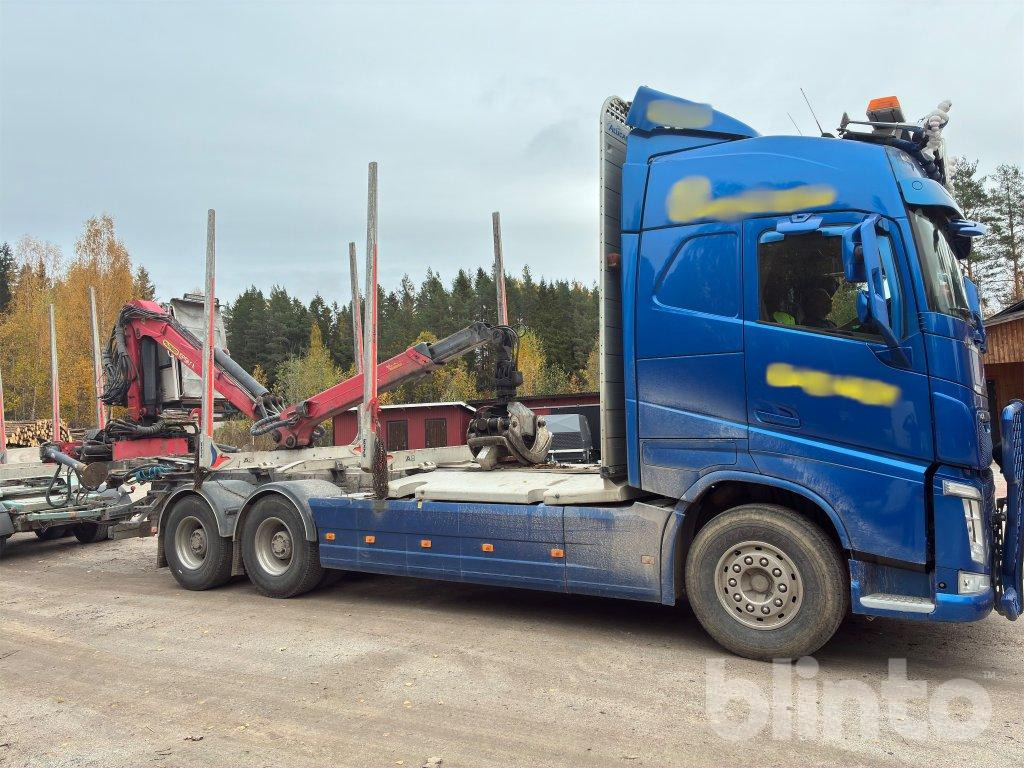 VOLVO FH 64R - Tovornjak za prevoz lesa, Tovornjak z dvigalom: slika 4 VOLVO FH 64R - Tovornjak za prevoz lesa, Tovornjak z dvigalom: slika 4