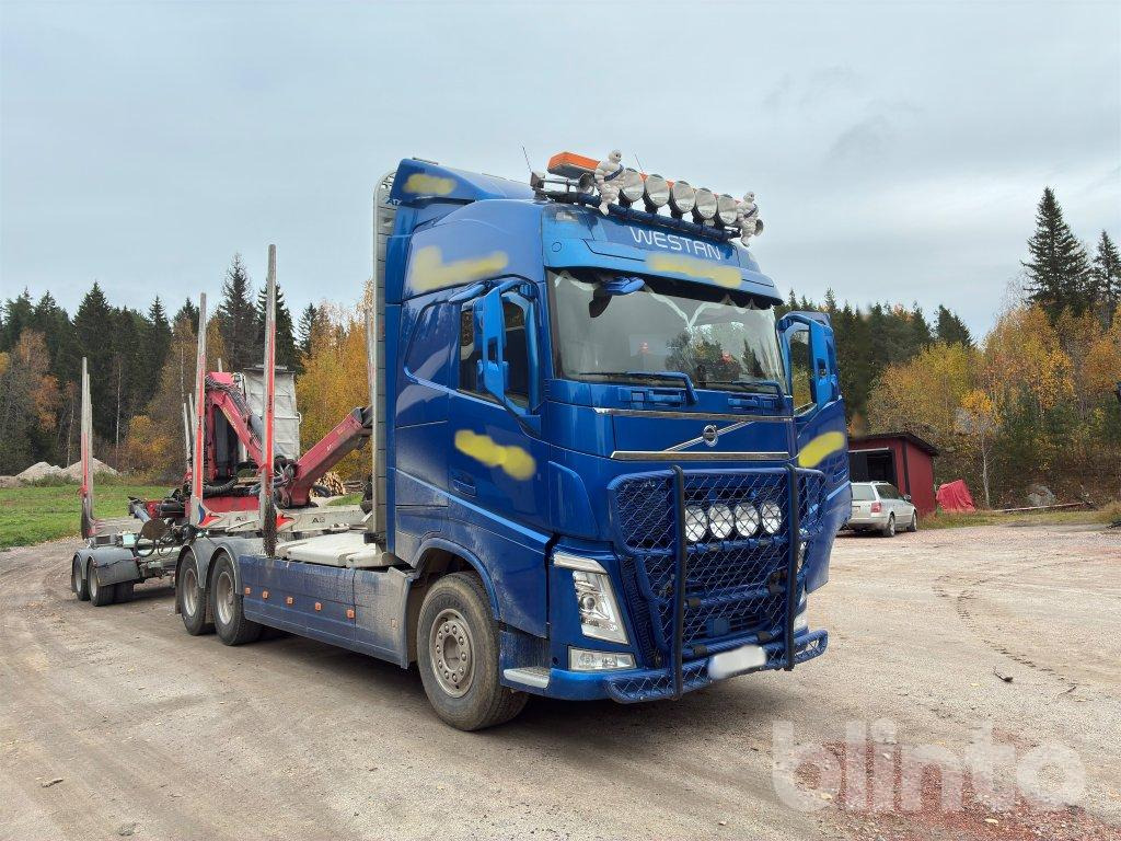 VOLVO FH 64R - Tovornjak za prevoz lesa, Tovornjak z dvigalom: slika 3 VOLVO FH 64R - Tovornjak za prevoz lesa, Tovornjak z dvigalom: slika 3