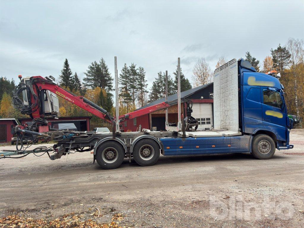 VOLVO FH 64R - Tovornjak za prevoz lesa, Tovornjak z dvigalom: slika 5 VOLVO FH 64R - Tovornjak za prevoz lesa, Tovornjak z dvigalom: slika 5