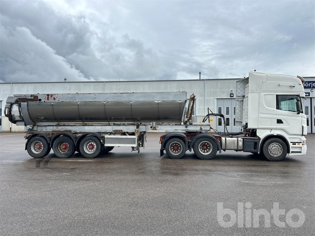 Scania R580 6x2 - Härryda trailer - Vlačilec, Kiper polprikolica: slika 5 Scania R580 6x2 - Härryda trailer - Vlačilec, Kiper polprikolica: slika 5