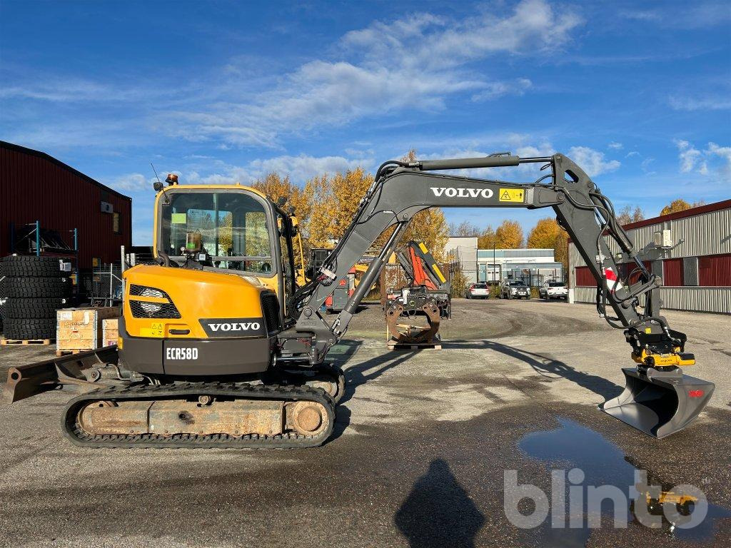 Volvo ECR58D - Bager goseničar: slika 2 Volvo ECR58D - Bager goseničar: slika 2