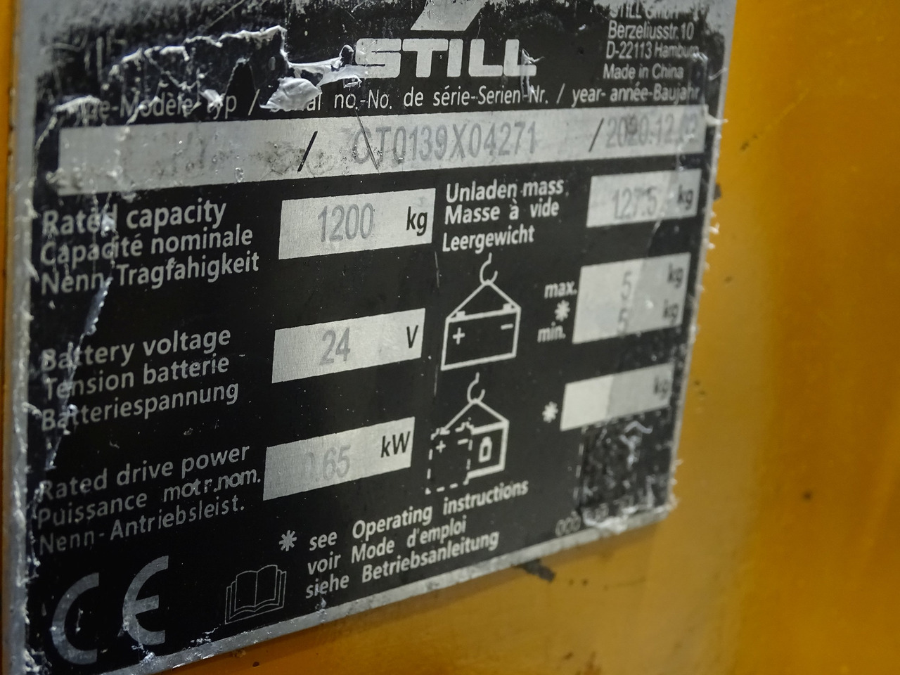 Still ECH12 - Paletni viličar: slika 5 Still ECH12 - Paletni viličar: slika 5