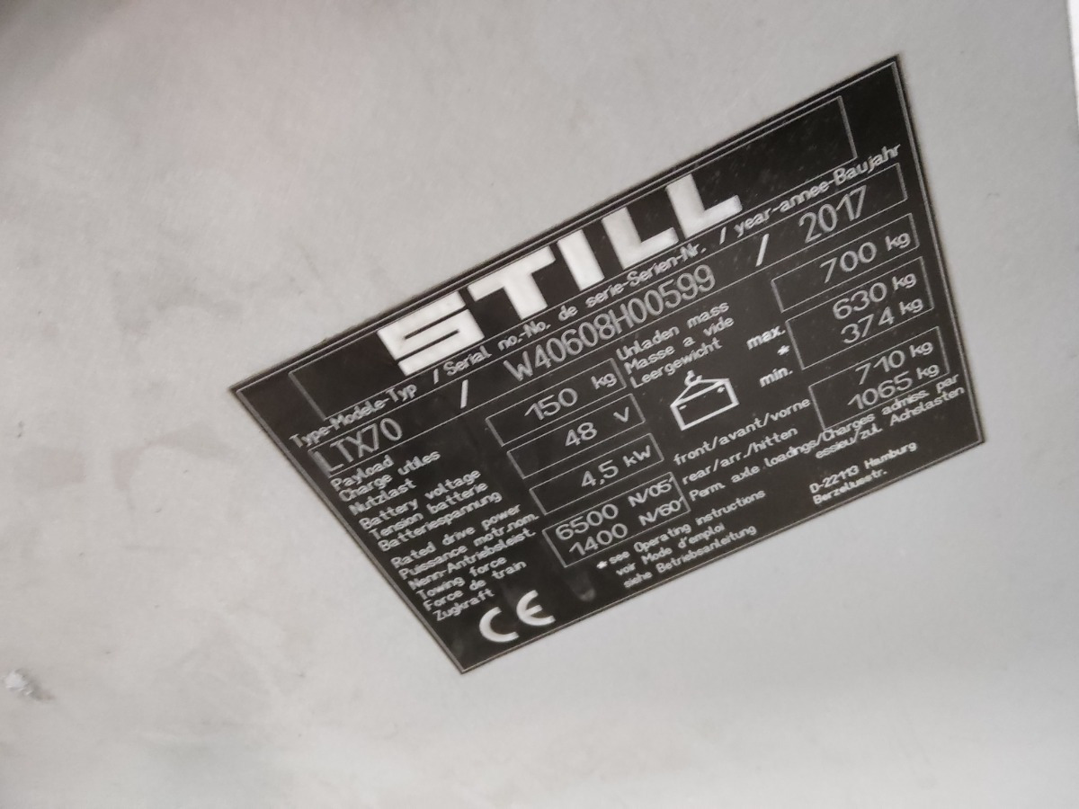 Still LTX70 - Vlečni traktor: slika 5 Still LTX70 - Vlečni traktor: slika 5