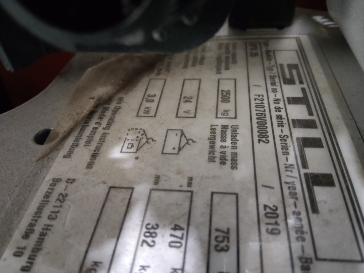 Still OPX25 - Stroj za pripravo blaga: slika 5 Still OPX25 - Stroj za pripravo blaga: slika 5