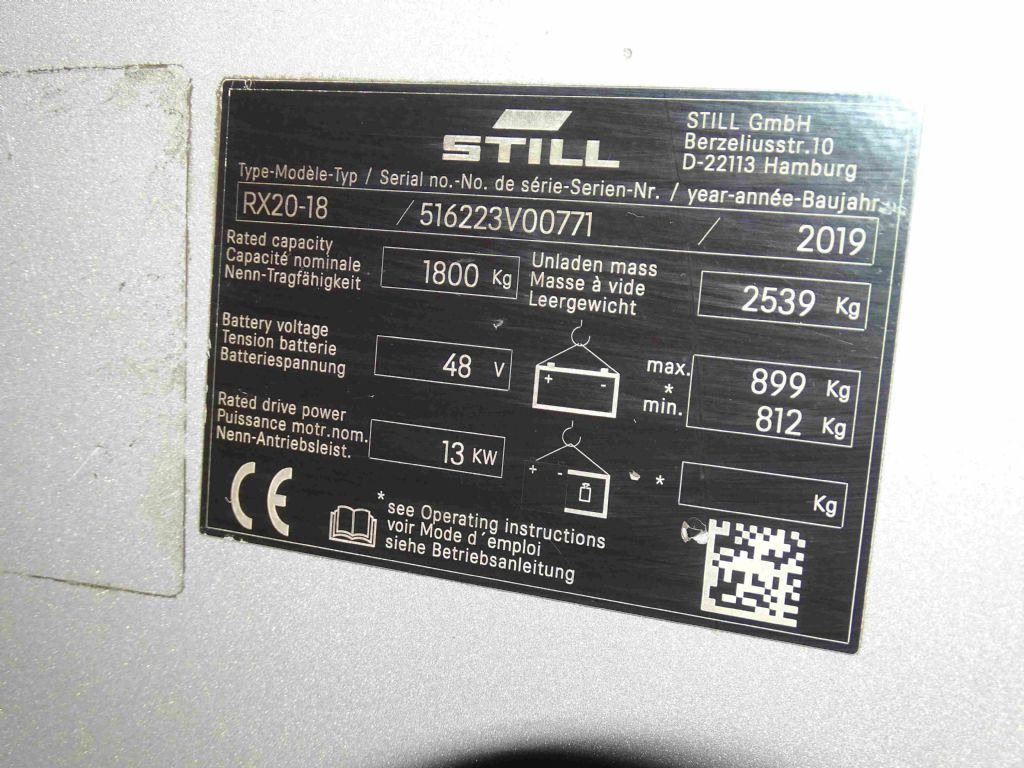 Still RX20-18 - Električni viličar: slika 5 Still RX20-18 - Električni viličar: slika 5