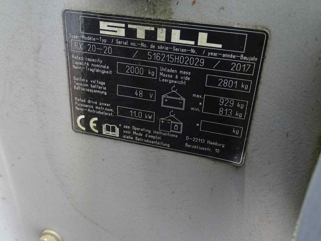 Still RX20-20 - Električni viličar: slika 5 Still RX20-20 - Električni viličar: slika 5