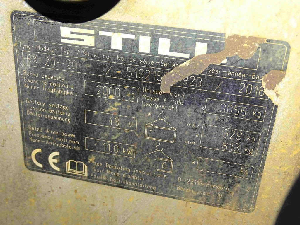 Still RX20-20 - Električni viličar: slika 5 Still RX20-20 - Električni viličar: slika 5