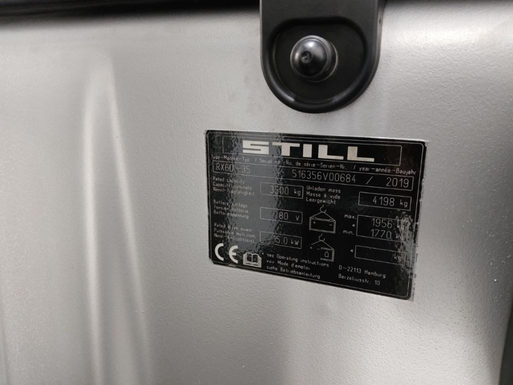 Still RX60-35/BATT.NEU - Električni viličar: slika 4 Still RX60-35/BATT.NEU - Električni viličar: slika 4