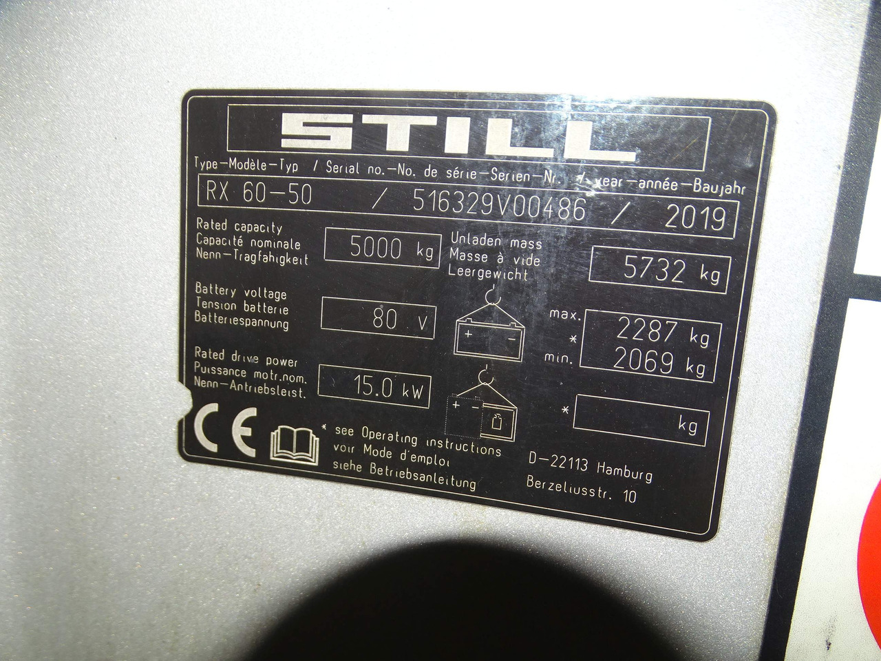 Still RX60-50 - Električni viličar: slika 5 Still RX60-50 - Električni viličar: slika 5