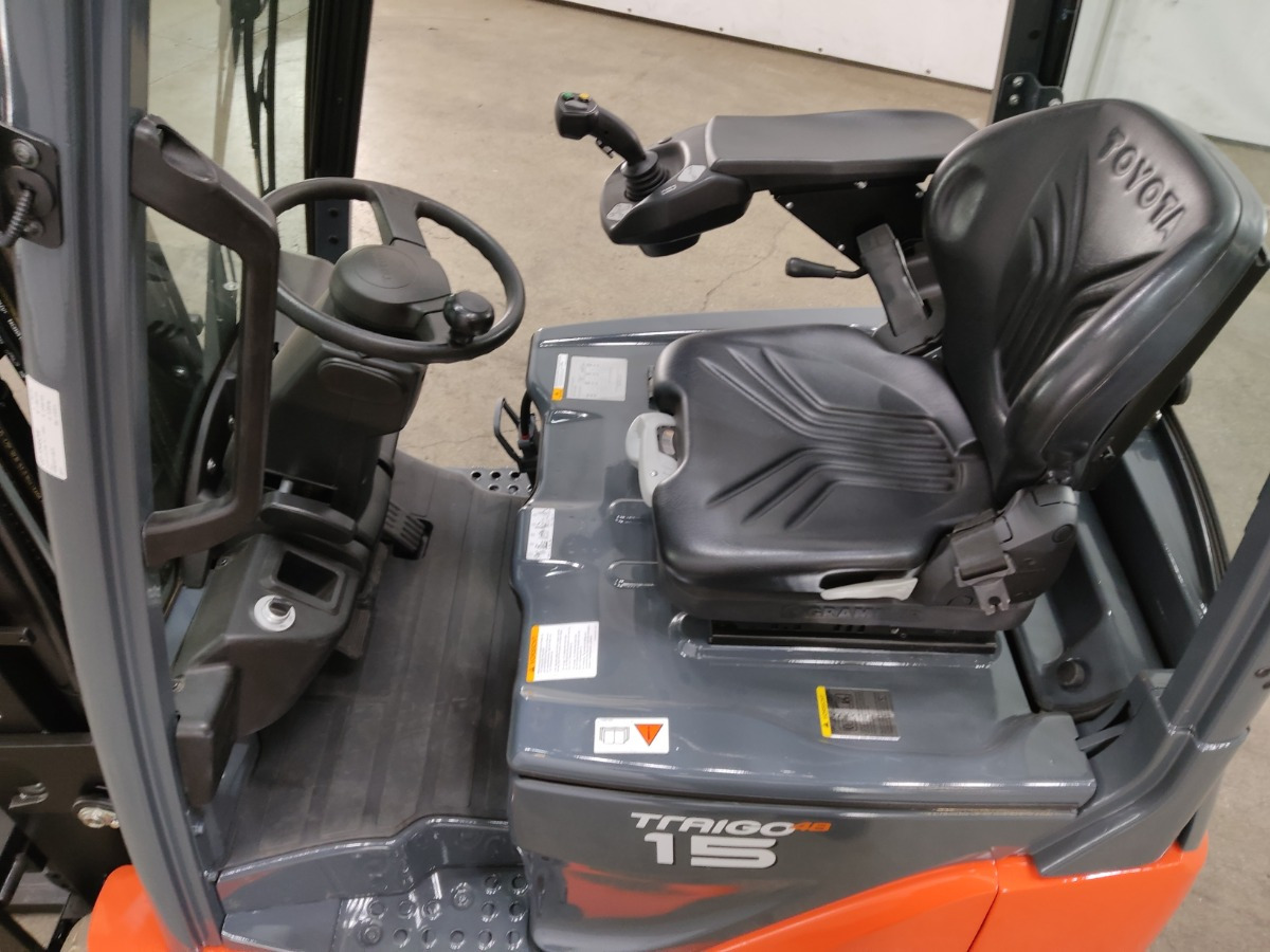 Toyota 8FBE15T - Električni viličar: slika 3 Toyota 8FBE15T - Električni viličar: slika 3