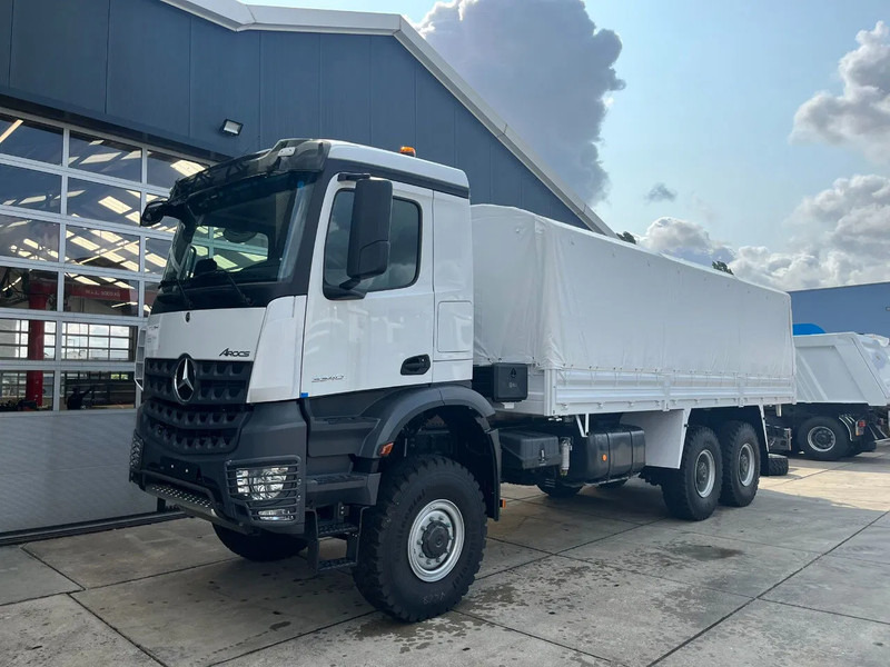 Mercedes-Benz Arocs 3340 A 6x6 Cargo Truck - Tovornjak s ponjavo: slika 1 Mercedes-Benz Arocs 3340 A 6x6 Cargo Truck - Tovornjak s ponjavo: slika 1