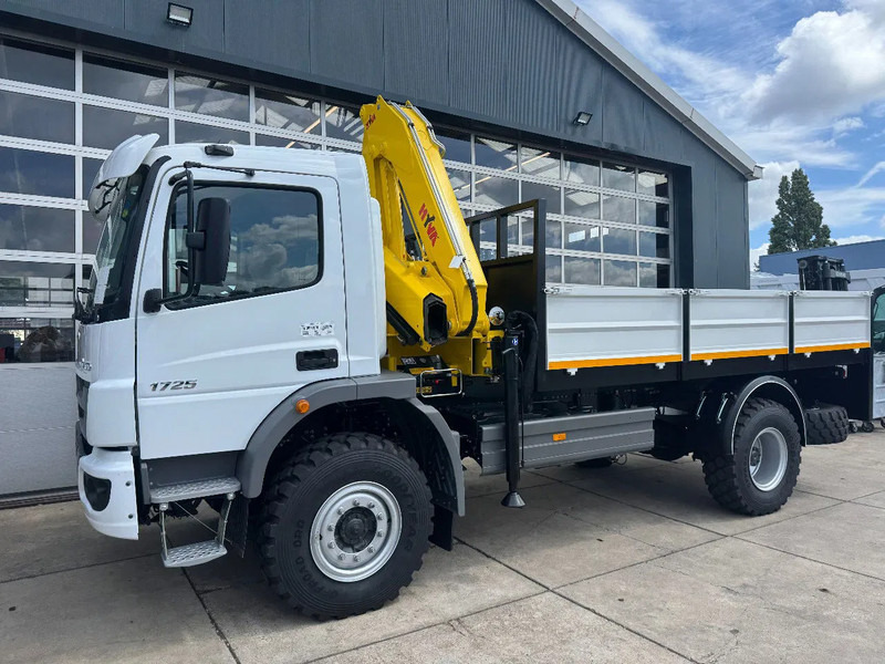 Mercedes-Benz Atego Atego 1725 4x4 Flatbed with Hyva HB120 Crane - Tovornjak z dvigalom: slika 4 Mercedes-Benz Atego Atego 1725 4x4 Flatbed with Hyva HB120 Crane - Tovornjak z dvigalom: slika 4