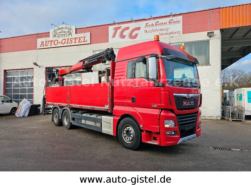 MAN MAN TGX 26.540 6x2LL Palfinger 20.501 L *Motor Neu - Tovornjak s kesonom, Tovornjak z dvigalom: slika 1 MAN MAN TGX 26.540 6x2LL Palfinger 20.501 L *Motor Neu - Tovornjak s kesonom, Tovornjak z dvigalom: slika 1
