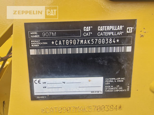 Cat 907M - Kolesni nakladalec: slika 2 Cat 907M - Kolesni nakladalec: slika 2
