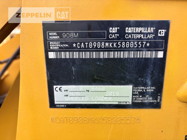Cat 908M - Kolesni nakladalec: slika 2 Cat 908M - Kolesni nakladalec: slika 2
