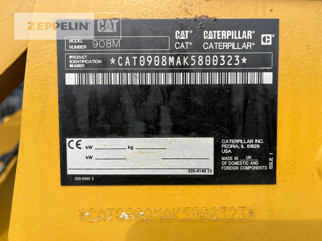 Cat 908M - Kolesni nakladalec: slika 2 Cat 908M - Kolesni nakladalec: slika 2