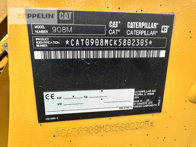 Cat 908M - Kolesni nakladalec: slika 5 Cat 908M - Kolesni nakladalec: slika 5