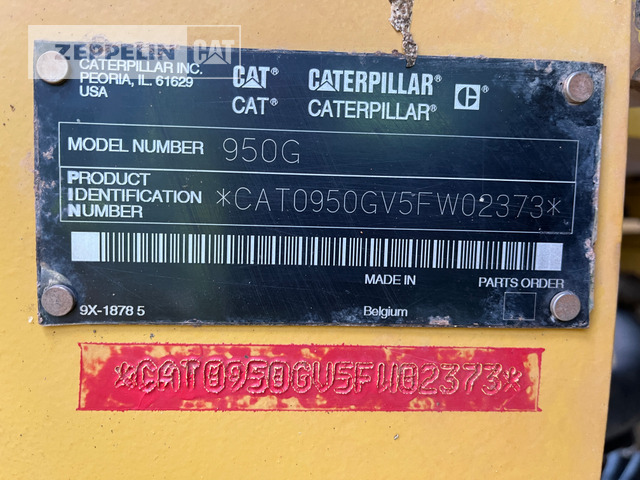 Cat 950G - Kolesni nakladalec: slika 2 Cat 950G - Kolesni nakladalec: slika 2