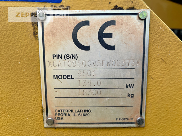 Cat 950G - Kolesni nakladalec: slika 3 Cat 950G - Kolesni nakladalec: slika 3