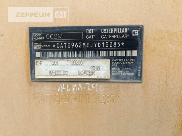 Cat 962M - Kolesni nakladalec: slika 2 Cat 962M - Kolesni nakladalec: slika 2