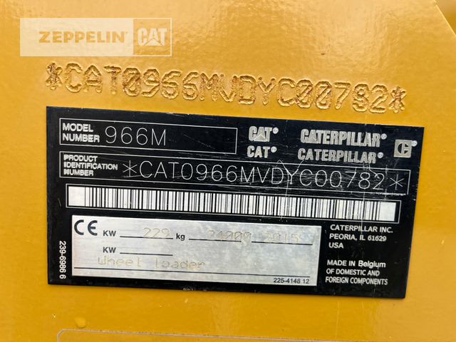 Cat 966M - Kolesni nakladalec: slika 2 Cat 966M - Kolesni nakladalec: slika 2