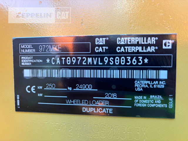Cat 972MXE - Kolesni nakladalec: slika 5 Cat 972MXE - Kolesni nakladalec: slika 5