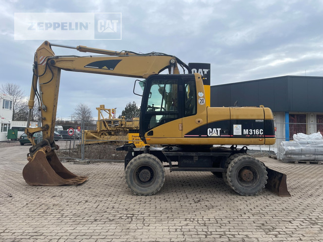 Cat M316C - Bager na kolesih: slika 2 Cat M316C - Bager na kolesih: slika 2
