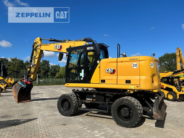 Cat M318-07A - Bager na kolesih: slika 2 Cat M318-07A - Bager na kolesih: slika 2