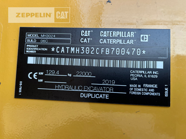 Cat MH3024-06C - Bager za prekladanje primarnih/ Sekundarnih surovin: slika 2 Cat MH3024-06C - Bager za prekladanje primarnih/ Sekundarnih surovin: slika 2