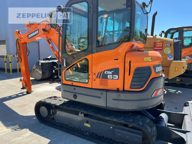 Doosan DX63-3 - Mini bager: slika 1 Doosan DX63-3 - Mini bager: slika 1