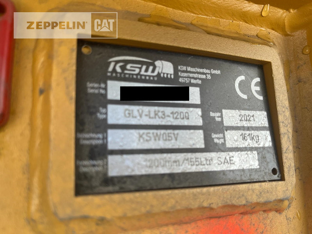 KSW Maschinenbau GmbH GLV 1.200mm, CW05 - Žlica za bager: slika 3 KSW Maschinenbau GmbH GLV 1.200mm, CW05 - Žlica za bager: slika 3
