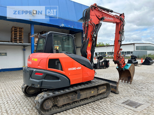 Kubota KX080-4 - Mini bager: slika 3 Kubota KX080-4 - Mini bager: slika 3