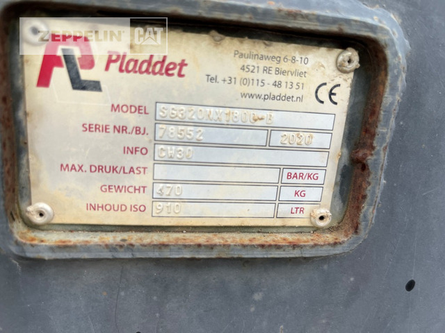 Pladdet B.V. GL1800mm CW30 - Žlica za bager: slika 3 Pladdet B.V. GL1800mm CW30 - Žlica za bager: slika 3