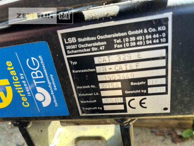 Cat Steinschlagschutzgit - Priključek za Viličar: slika 3 Cat Steinschlagschutzgit - Priključek za Viličar: slika 3