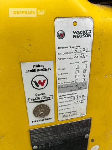 Wacker 4001 - Zglobni demper: slika 4 Wacker 4001 - Zglobni demper: slika 4