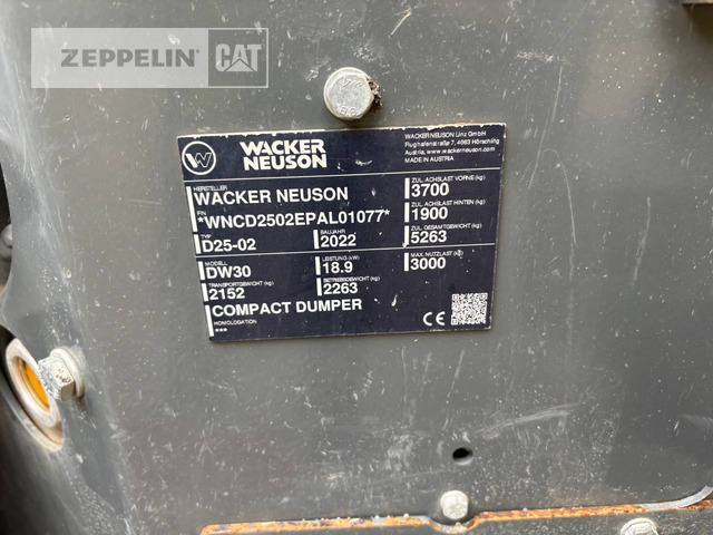 Wacker DW30 - Zglobni demper: slika 2 Wacker DW30 - Zglobni demper: slika 2