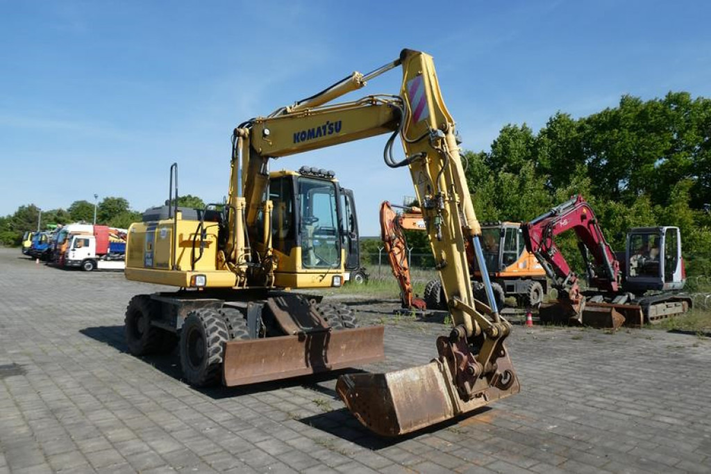 KOMATSU HANOMAG Mobilbagger PW140-7 Mobilbagger - Bager na kolesih: slika 1 KOMATSU HANOMAG Mobilbagger PW140-7 Mobilbagger - Bager na kolesih: slika 1