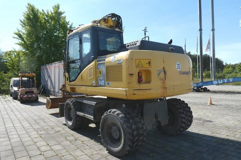 Komatsu Mobilbagger PW140-7 Mobilbagger - Bager na kolesih: slika 4 Komatsu Mobilbagger PW140-7 Mobilbagger - Bager na kolesih: slika 4