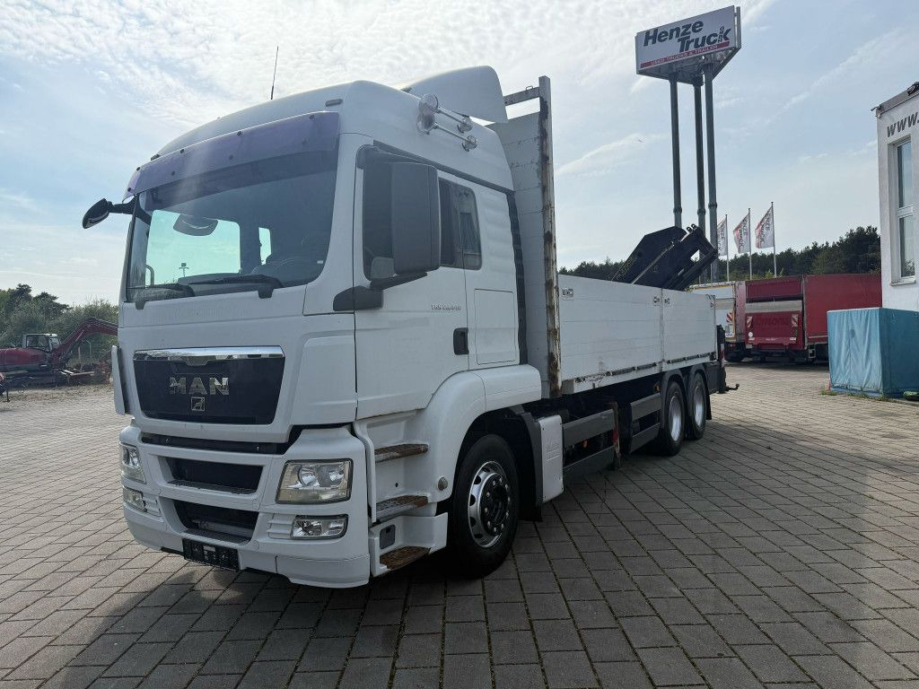 MAN TG-S 26.440 6x4 Pritsche Heckkran PK 27002+Funk - Tovornjak z dvigalom: slika 1 MAN TG-S 26.440 6x4 Pritsche Heckkran PK 27002+Funk - Tovornjak z dvigalom: slika 1
