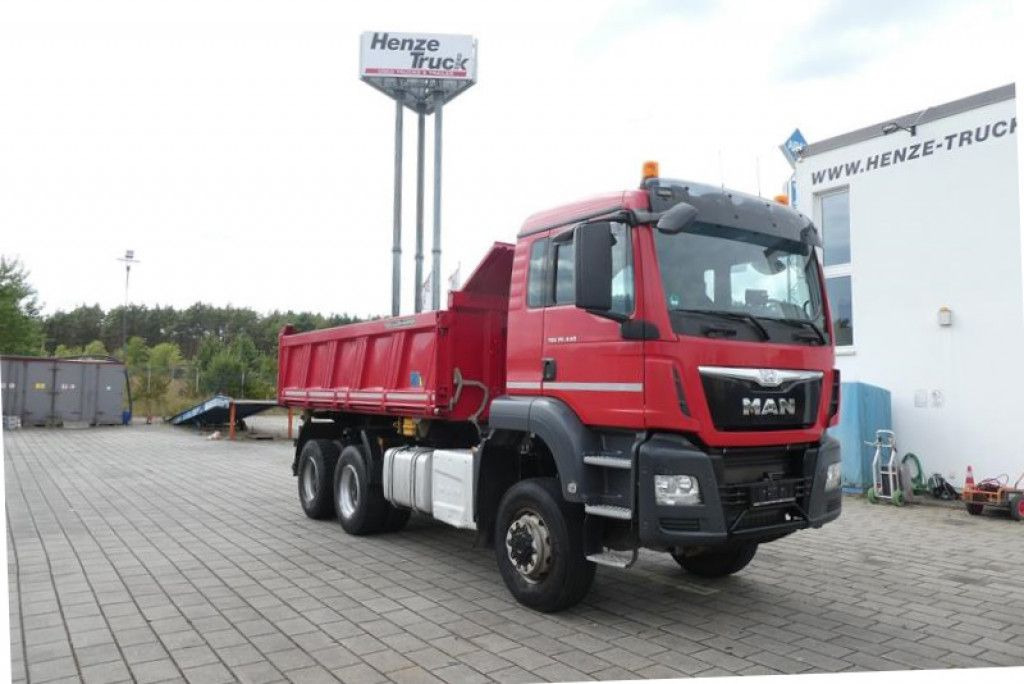 MAN TG-S 26.440 6x6 3-Achs Allradkipper Meiller - Tovornjak prekucnik: slika 1 MAN TG-S 26.440 6x6 3-Achs Allradkipper Meiller - Tovornjak prekucnik: slika 1