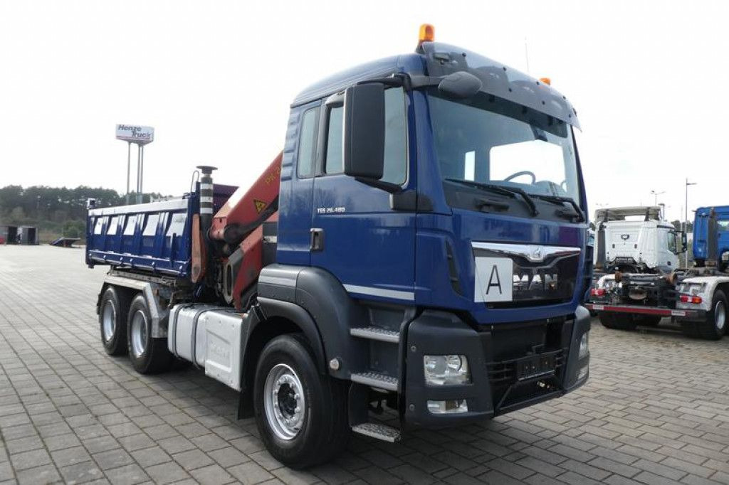 MAN TG-S 26.480 6x4 BL 3-Achs Kipper Kran Palf. PK 2 MAN TG-S 26.480 6x4 BL 3-Achs Kipper Kran Palf. PK 2 - Tovornjak prekucnik, Tovornjak z dvigalom: slika 3 MAN TG-S 26.480 6x4 BL 3-Achs Kipper Kran Palf. PK 2 MAN TG-S 26.480 6x4 BL 3-Achs Kipper Kran Palf. PK 2 - Tovornjak prekucnik, Tovornjak z dvigalom: slika 3
