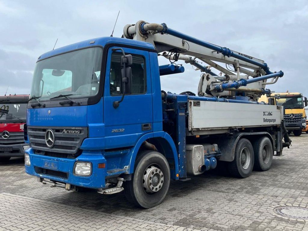MERCEDES-BENZ Actros 2632 6x4 Betonpumpe Schwing 24m - Črpalka za beton: slika 1 MERCEDES-BENZ Actros 2632 6x4 Betonpumpe Schwing 24m - Črpalka za beton: slika 1