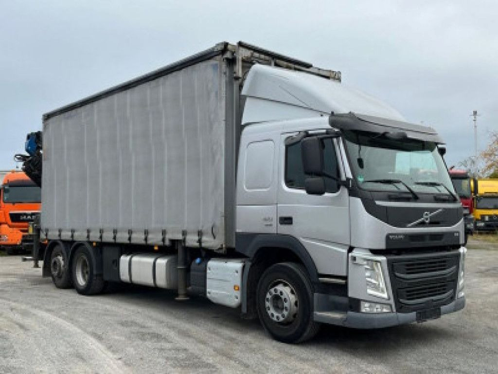 Volvo FM 420 6x2 Pritsche Heckkran 27m/t,Funk,Jib ,E6 - Tovornjak z dvigalom, Tovornjak s ponjavo: slika 2 Volvo FM 420 6x2 Pritsche Heckkran 27m/t,Funk,Jib ,E6 - Tovornjak z dvigalom, Tovornjak s ponjavo: slika 2