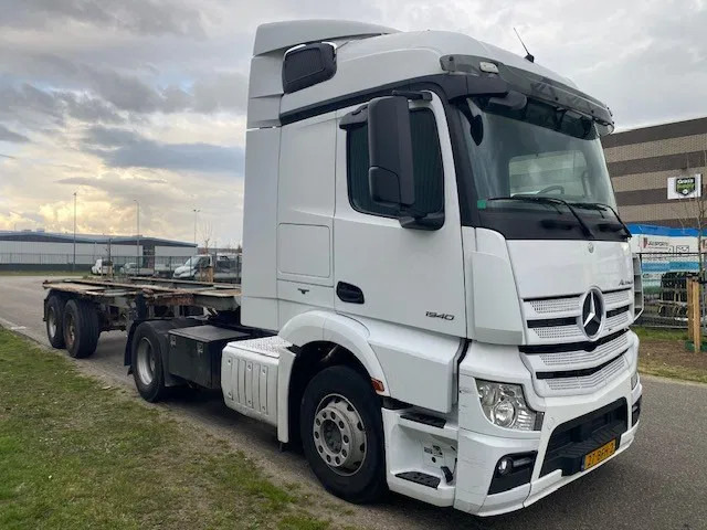 Mercedes-Benz Actros 1840 stream space cabine met spoilers zonneklep, apk gekeurd - Vlačilec: slika 4 Mercedes-Benz Actros 1840 stream space cabine met spoilers zonneklep, apk gekeurd - Vlačilec: slika 4
