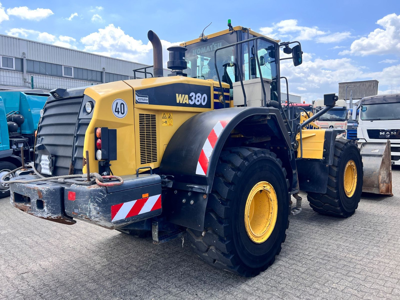 Komatsu WA 380-7 A Radlader Klima Waage nur 7.579h - Kolesni nakladalec: slika 2 Komatsu WA 380-7 A Radlader Klima Waage nur 7.579h - Kolesni nakladalec: slika 2