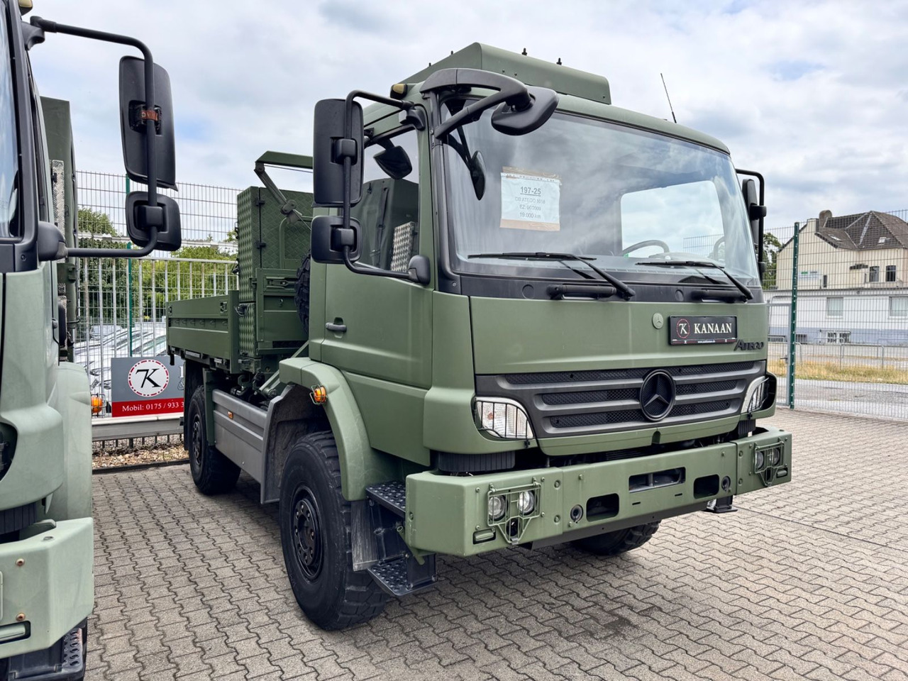 Mercedes-Benz 1018 Atego 4x4 Allrad Miltär Camper - Dostavno vozilo s kesonom: slika 1 Mercedes-Benz 1018 Atego 4x4 Allrad Miltär Camper - Dostavno vozilo s kesonom: slika 1