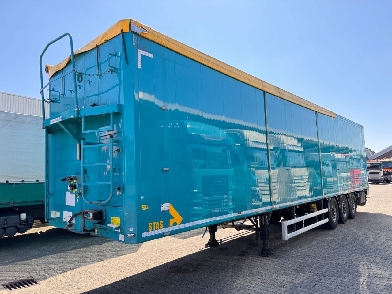 Stas S 300 ZX Walkingfloor Schubboden 2 x Vorhanden - Tovorna pohodna polprikolica: slika 4 Stas S 300 ZX Walkingfloor Schubboden 2 x Vorhanden - Tovorna pohodna polprikolica: slika 4