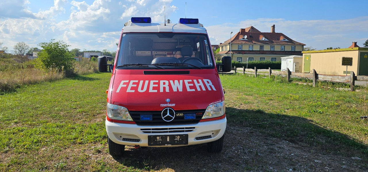 Mercedes-Benz Allrad Sprinter 416 Feuerwehr 4x4 VAN - Dostavno vozilo: slika 2 Mercedes-Benz Allrad Sprinter 416 Feuerwehr 4x4 VAN - Dostavno vozilo: slika 2