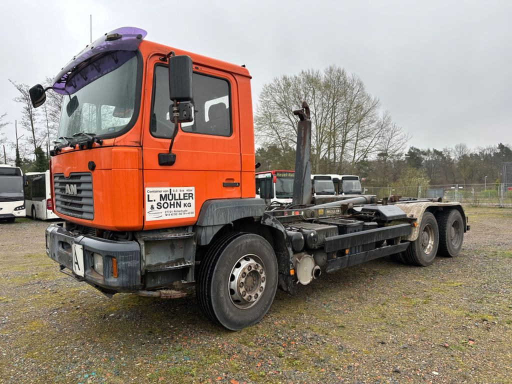 MAN T48 6x4 (Blatt-Blatt) Absetzkipper Meiler - Komunalni tovornjak: slika 1 MAN T48 6x4 (Blatt-Blatt) Absetzkipper Meiler - Komunalni tovornjak: slika 1